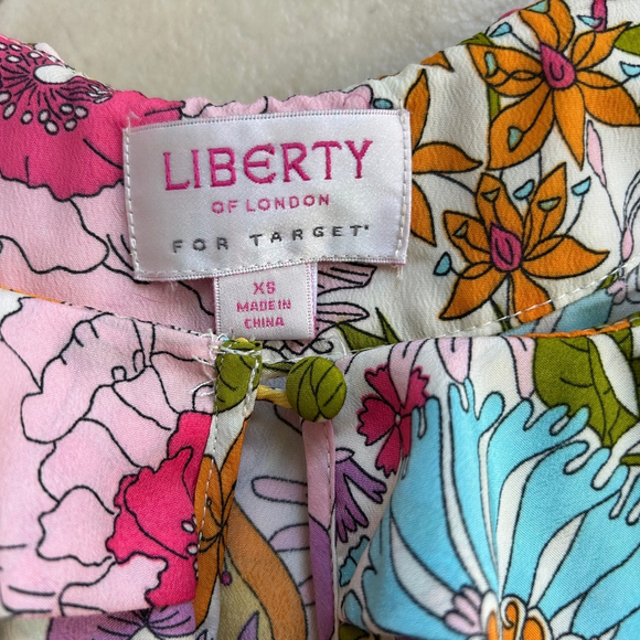 Flowy Liberty of London for Target Floral Top Size XS - Picture 3 of 8